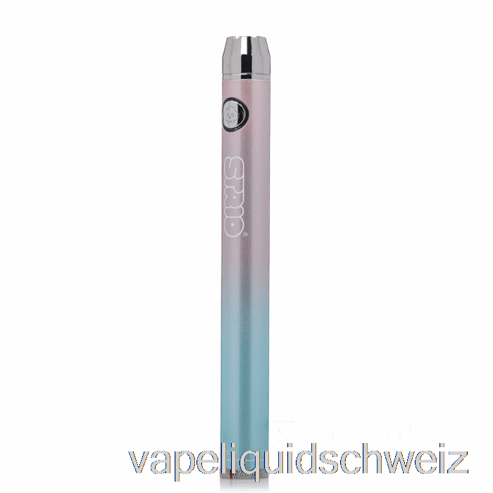 Strio Bottom Twist 510 Batterie Rose Blue Vape Schweiz